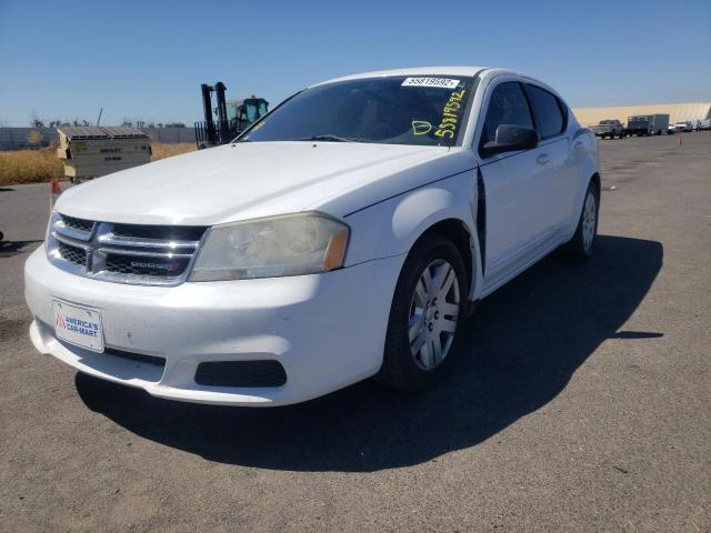 Photo 2 from auction – 2012 DODGE AVENGER SE with VIN 1C3CDZABXCN328107