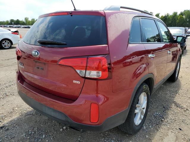 Photo 4 from auction – 2015 KIA SORENTO LX with VIN 5XYKT3A63FG660590