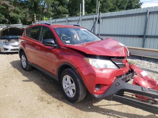 TOYOTA RAV4 LE 2015 with VIN JTMBFREV1FD152287 - Photo from auction