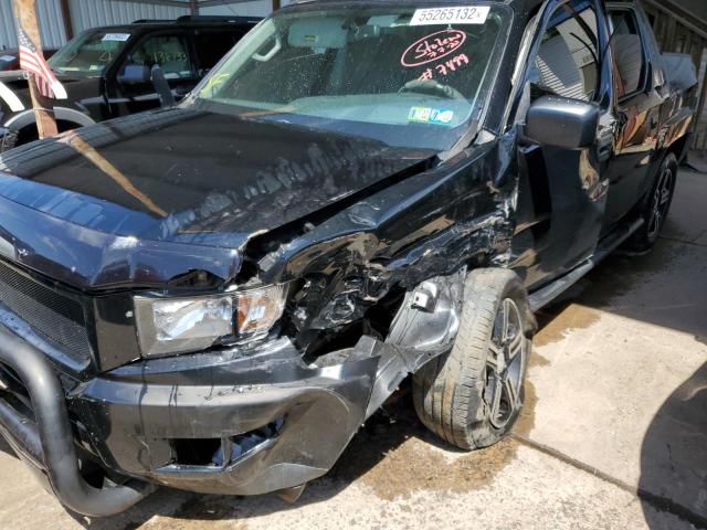 Photo 9 from auction – 2013 HONDA RIDGELINE with VIN 5FPYK1F74DB017499