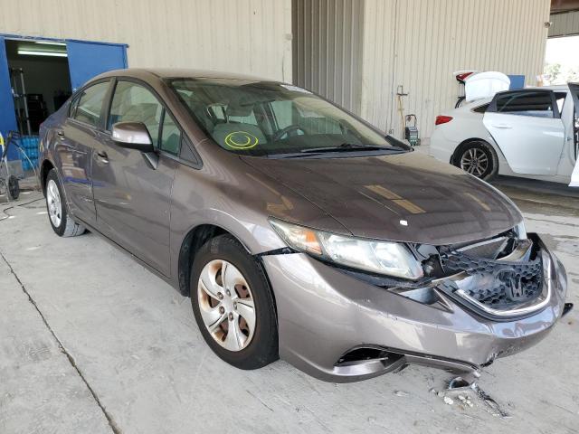 HONDA CIVIC LX 2013 with VIN 19XFB2F51DE094342 - Photo from auction