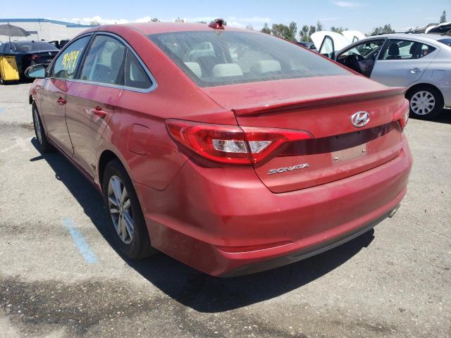 Photo 3 from auction – 2017 HYUNDAI SONATA SE with VIN 5NPE24AF7HH447305