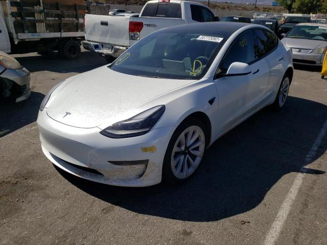 Photo 2 from auction – 2021 TESLA MODEL 3 with VIN 5YJ3E1EA3MF097935