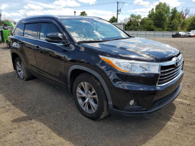 TOYOTA HIGHLANDER 2015 with VIN 5TDJKRFH1FS193202 - Photo from auction