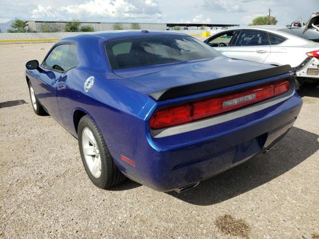 Photo 3 from auction – 2012 DODGE CHALLENGER with VIN 2C3CDYAG3CH293814