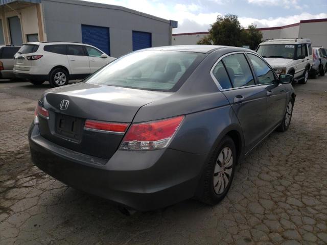 Photo 4 from auction – 2012 HONDA ACCORD LX with VIN 1HGCP2F30CA014891
