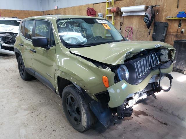 JEEP RENEGADE S 2015 with VIN ZACCJBAT8FPB49046 - Photo from auction