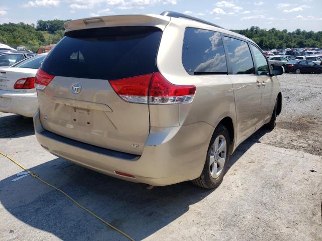 Photo 4 from auction – 2013 TOYOTA SIENNA LE with VIN 5TDKK3DC9DS339545