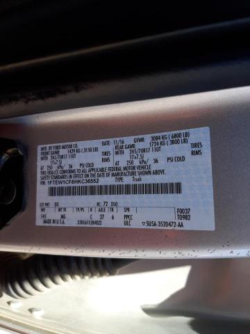 Photo 10 from auction – 2017 FORD F150 SUPER with VIN 1FTEW1CF8HKC36552