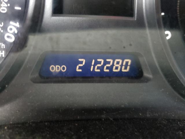 Photo 8 from auction – 2009 LEXUS IS 250 with VIN JTHBK262692087801