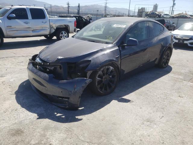 Photo 2 from auction – 2022 TESLA MODEL Y with VIN 7SAYGDEE4NF371071