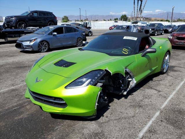 Photo 2 from auction – 2016 CHEVROLET CORVETTE S with VIN 1G1YD3D71G5106687