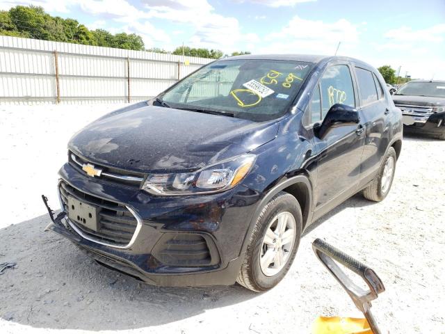 Photo 2 from auction – 2022 CHEVROLET TRAX LS with VIN KL7CJKSM3NB501009