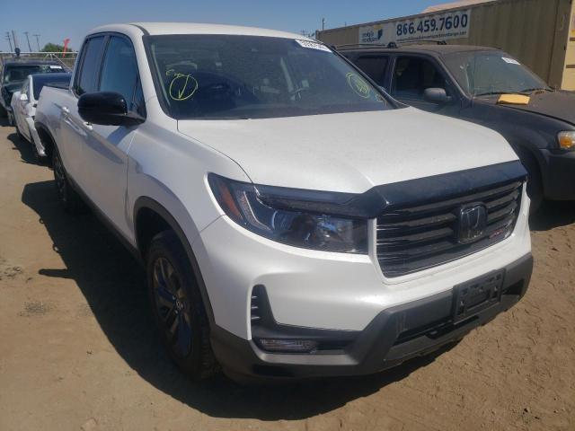 HONDA RIDGELINE 2021 with VIN 5FPYK3F18MB021904 - Photo from auction