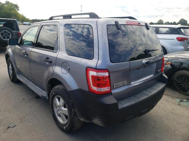 Photo 3 from auction – 2008 FORD ESCAPE XLT with VIN 1FMCU93118KD41266