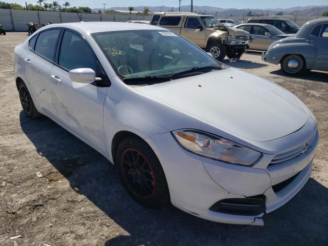 DODGE DART SE 2016 with VIN 1C3CDFAA1GD539956 - Photo from auction