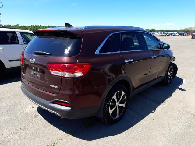 Photo 4 from auction – 2017 KIA SORENTO EX with VIN 5XYPHDA19HG261395
