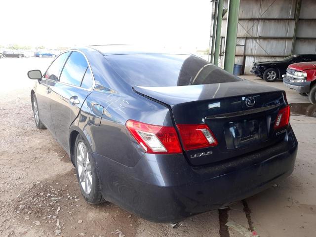 Photo 3 from auction – 2009 LEXUS ES 350 with VIN JTHBJ46G892337906