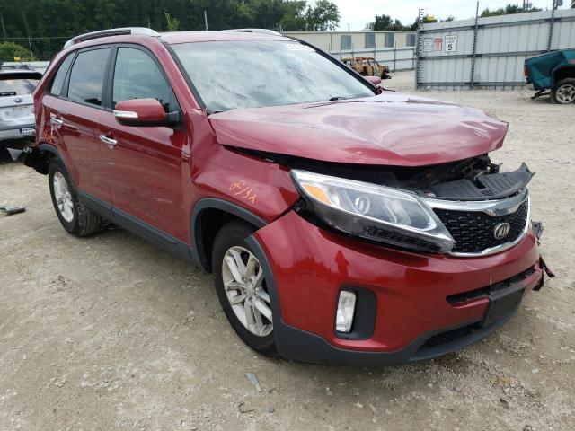 Photo 1 from auction – 2014 KIA SORENTO LX with VIN 5XYKT4A65EG452649