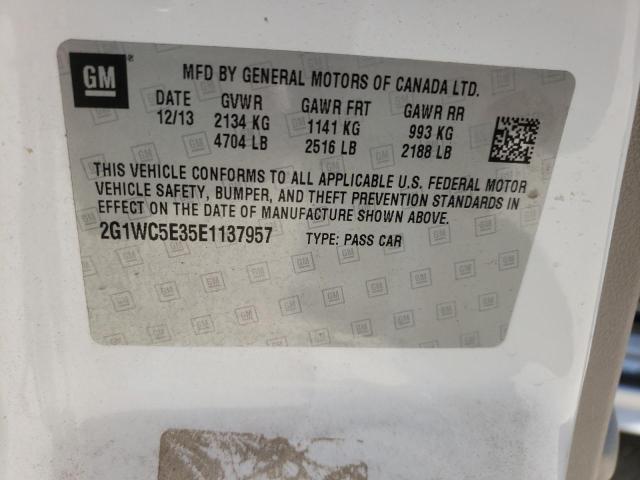 Photo 10 from auction – 2014 CHEVROLET IMPALA LIM with VIN 2G1WC5E35E1137957
