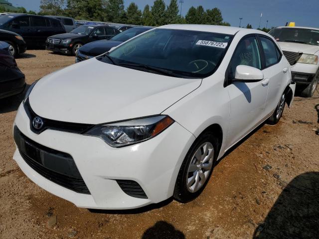 Photo 2 from auction – 2014 TOYOTA COROLLA L with VIN 5YFBURHEXEP169344