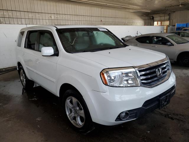 HONDA PILOT EXL 2013 with VIN 5FNYF4H51DB004462 - Photo from auction