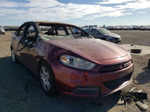 DODGE DART SE 2015 with VIN 1C3CDFAA7FD364580 - Photo from auction