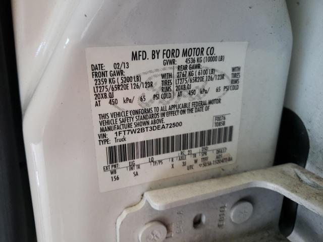 Photo 10 from auction – 2013 FORD F250 SUPER with VIN 1FT7W2BT3DEA72500