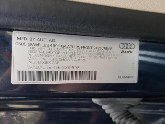 Photo 10 from auction – 2006 AUDI A4 1.8 CAB with VIN WAUAC48H16K000998