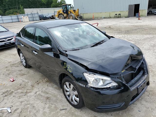 NISSAN SENTRA S 2015 with VIN 3N1AB7AP1FY325793 - Photo from auction