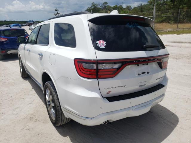 Photo 3 from auction – 2021 DODGE DURANGO CI with VIN 1C4SDJET9MC541090