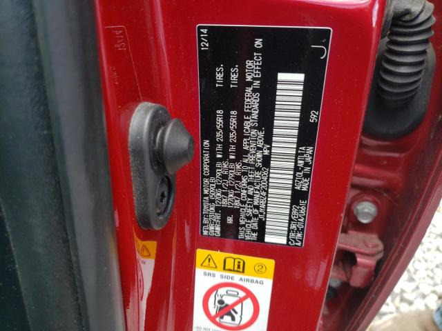 Photo 10 from auction – 2015 LEXUS NX 200T with VIN JTJYARBZ4F2004062