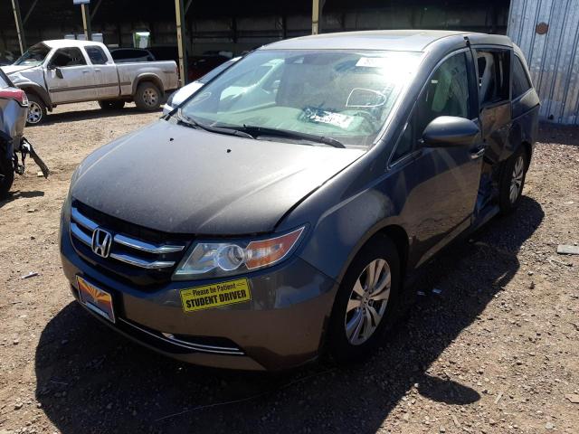 Photo 2 from auction – 2014 HONDA ODYSSEY EX with VIN 5FNRL5H64EB021429