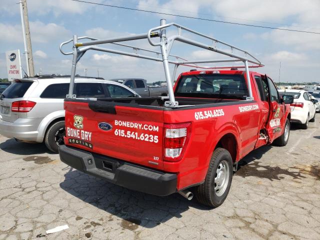 Photo 4 from auction – 2021 FORD F150 SUPER with VIN 1FTEX1CP7MKD85177