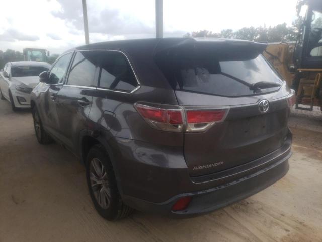 Photo 3 from auction – 2015 TOYOTA HIGHLANDER with VIN 5TDZKRFH0FS102830