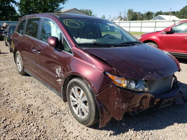 HONDA ODYSSEY EX 2015 with VIN 5FNRL5H63FB053502 - Photo from auction