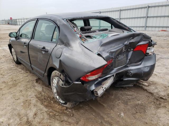 Photo 3 from auction – 2009 HONDA CIVIC VP with VIN 2HGFA16399H334424