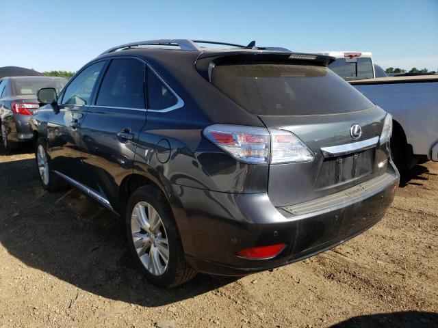 Photo 3 from auction – 2011 LEXUS RX 450 with VIN JTJBC1BA7B2420502