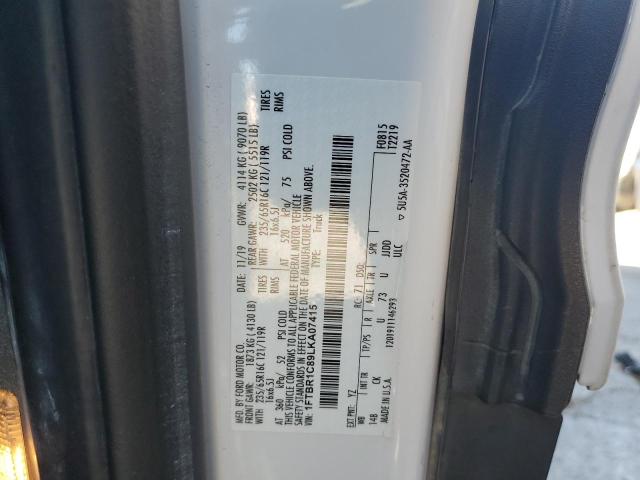 Photo 10 from auction – 2020 FORD TRANSIT T- with VIN 1FTBR1C89LKA07415