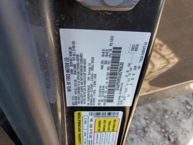 Photo 10 from auction – 2016 FORD FUSION SE with VIN 3FA6P0H9XGR290630
