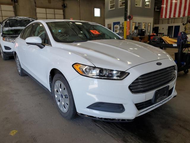 FORD FUSION S 2013 with VIN 3FA6P0G77DR119779 - Photo from auction