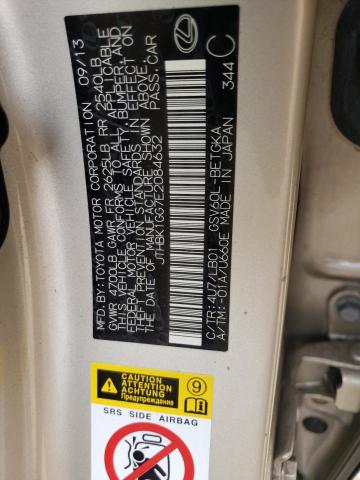 Photo 10 from auction – 2014 LEXUS ES 350 with VIN JTHBK1GG7E2084632
