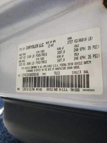 Photo 10 from auction – 2008 DODGE DAKOTA ST with VIN 1D7HE22K68S558102
