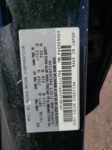Zdjęcie 10 z aukcji – 2009 MAZDA 3 I z VIN JM1BK32G991244798