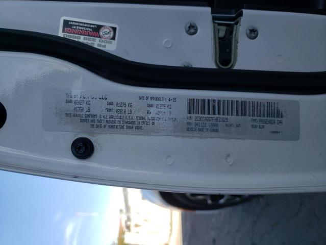 Photo 10 from auction – 2015 CHRYSLER 300 S with VIN 2C3CCAGG7FH831629