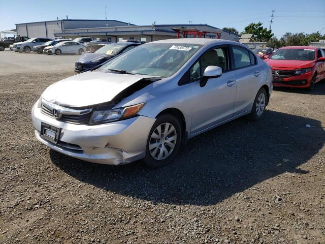 Photo 2 from auction – 2012 HONDA CIVIC LX with VIN 2HGFB2F51CH303762
