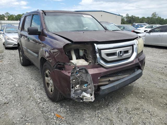 HONDA PILOT LX 2011 with VIN 5FNYF3H20BB053763 - Photo from auction
