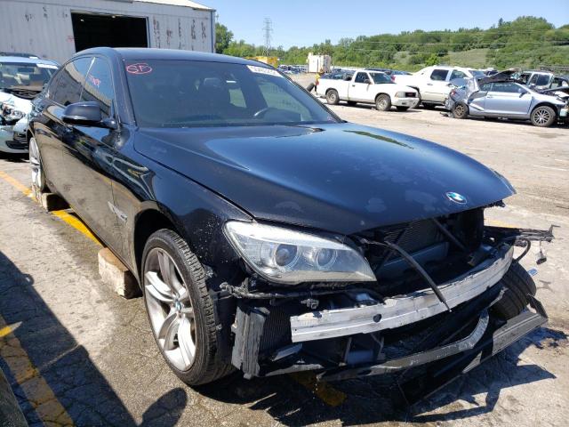 BMW 750 LI 2013 with VIN WBAYE8C5XDDE22348 - Photo from auction