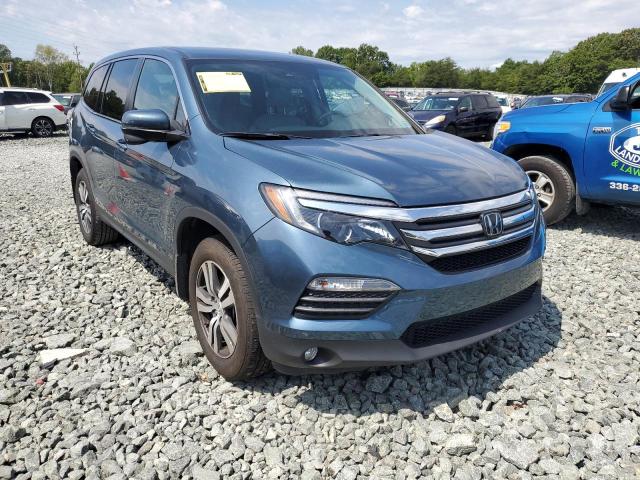 HONDA PILOT EX 2018 with VIN 5FNYF6H40JB021316 - Photo from auction