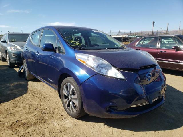 NISSAN LEAF SV 2016 with VIN 1N4BZ0CP0GC300692 - Photo from auction